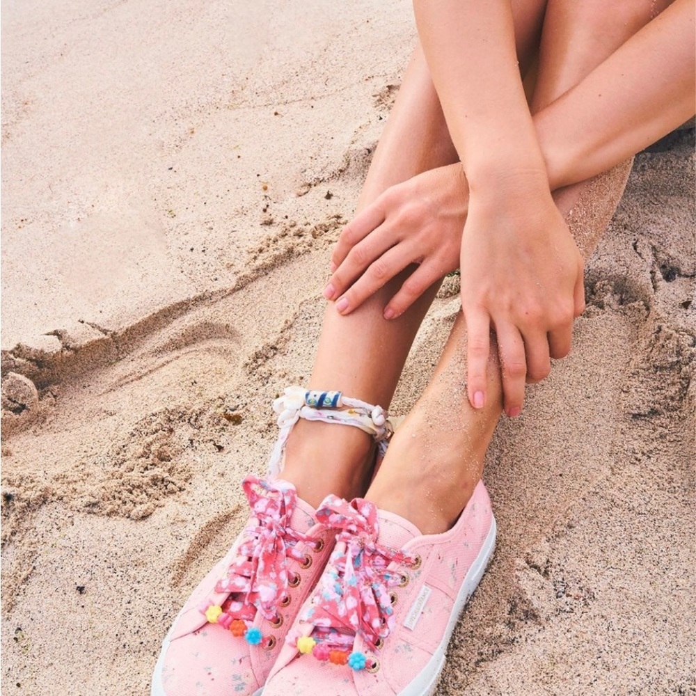 LoveShackFancy Superga cotton candy Sneakers